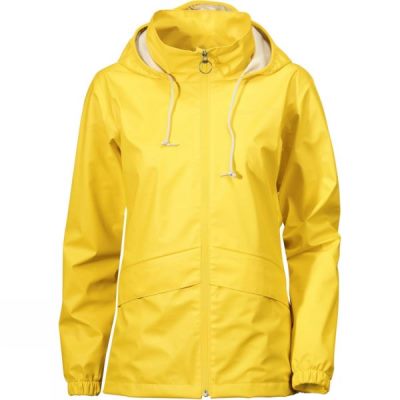 Chaquetas Didriksons Edda Mujer Amarillo - Chile SNH162983